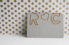 You make these from diy paper mache circular contains so they are super cheap and then you just paint and add your magnetic feature so that those tiny office supplies will stay in place. Diy Paper Clip Letters Shapes Happiness Is