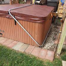 This article will explain why you should be investing in your hot tub cover as it will save you money. Home Made Spa Cover Lift 9 Steps With Pictures Instructables