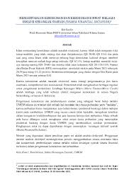 3/desember 2018 155 pengaruh literasi keuangan terhadap pengelolaan keuangan umkm wahyu rumbianingrum1) , candra wijayangka2) prodi s1 administrasi bisnis, fakultas komunikasi dan bisnis, universitas telkom Pdf Mengentaskan Kemiskinan Melalui Lembaga Keuangan Mikro Syariah Edi Susilo Academia Edu