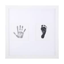 No Mess Hand And Foot Print Kit Kmart Baby Shower Registry Stationery Craft Baby Shower Gift Registry