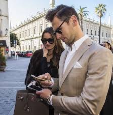 Grzegorz krychowiak już po ślubie! Celia Jaunat I Grzegorz Krychowiak Razem Zdjecie 11 Kozaczek Pl Wags Style Suit Jacket Style
