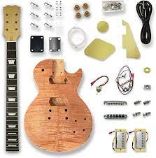 Diy Electric Guitar Kits For Lp Guitar Okoume Body Maple Neckcomposite Ebony Fretboard Guitar Guitarle Guitar Kits Electric Guitar Kits Cool Electric Guitars