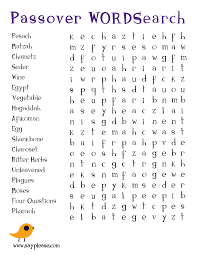 Do Your Kids Love Word Searches Check Out The Free Lunchbox Love Passover Word Search So Much Fun Passover Printables Passover Kids Passover Crafts