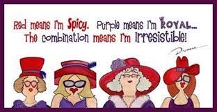 Reading Ruby Revellers Red Hat Ladies Red Hat Society Red Hat Party
