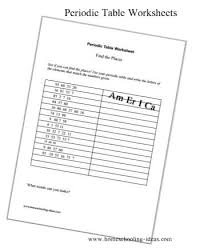 Periodic Table Worksheets Homeschool Worksheets Free Teaching Chemistry Homeschool Worksheets