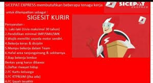 Informasi lowongan kerja cpns bumn agustus 2021, lowongan kerja cpns 2021, pengumuman cpns, pegadaian, pertamina, bpjs, sma, smk, d3, s1 agustus 2021. Pt Sicepat Ekspres Tanjungpinang Membuka Lowongan Pekerjaan Relasi Publik Kepri
