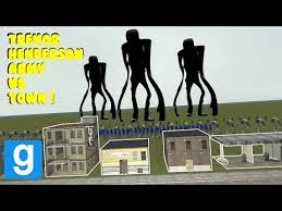 236 Trevor Henderson Army Destroys Town Garry S Mod Sandbox Youtube Trevor Army Destroyed