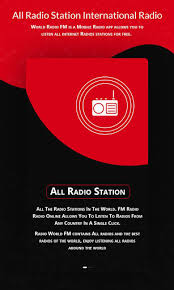 With our internet radio player you can listen to any online radio station from around the world. Download All Radio Station International Radio Apk For Android Free
