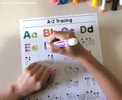 createprintables a z letter tracing worksheet