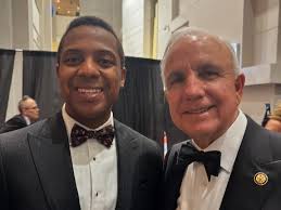 Everyone, meet my son, Noah Theodore McKnight Bruce! 💙 24 months ago, I  made the life-changing decision to adopt Noah, and today, surrounded by his  classmates, teachers, and my closest friends, it