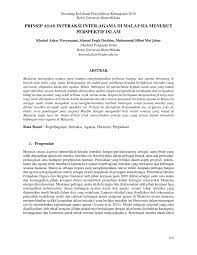 Soalan dalam subjek etnik dan di peringkat universiti, kita seharusnya terbuka saya akan menjadi antara orang menentangnya. Pdf Prinsip Asas Interaksi Inter Agama Di Malaysia Menurut Perspektif Islam