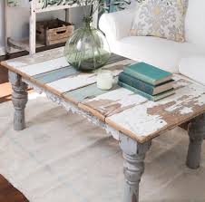 Distressing Furniture For An Antique Look Painted Coffee Tables Shabby Chic Coffee Table Distressed Coffee Table
