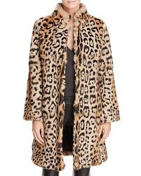 The Jetset Diaries Slade Leopard Print Fur Coat Bloomingdales
