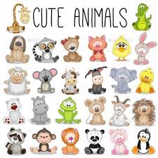 Https Www Google Co Uk Search Q Animals With Numbers Cute Animals Cute Drawings Animal Clipart