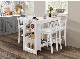 alcott hill amandes counter height dining table with shelving keuken ontwerp huis interieur design woonwagen interieur