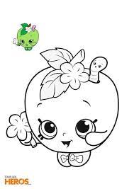 coloriage shopkins a imprimer coloriez apple blossom l adorable pom cute coloring pages disney princess free printable livre de mot jure michaels