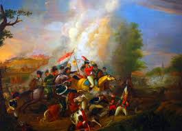 Batavian Dutch And French Troops Pursuing The Retreating British At The Battle Of Castricum Fifth Anglo Dutch War Anglo Dutch Wars War Art War