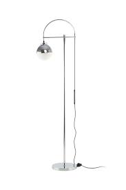 Stehlampe Wohnzimmer Silber Chrome Modern Standlampe Leuchte Lampe