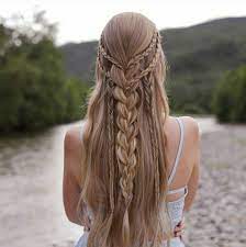 You Will Find A Huge Number Of Hairstyles For Long Thick Hair To Make You Want Short Hair But It Will B Khaleesi Hair Effortless Hairstyles Thick Hair Styles