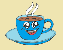 Comic cartoon teacup with sugar cubes. Cup Drawing Archives How To Draw Step By Step