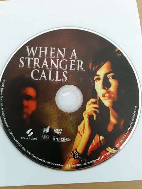 When a Stranger Calls (DVD, 2006) DISC ONLY