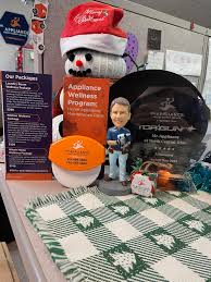 Dan, the Appliance man has arrived at the Mr Appliance Office. He brought  us gifts to deliver to all of our customers with appointments until  Christmas!🎄 Let's keep an eye