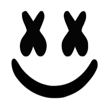 This high quality transparent png images is totally free on pngkit. Logo Marshmello Face Logo Design