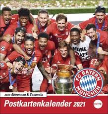Kalender bayern 2021 passend auf eine seite ausdrucken. Fc Bayern Munchen Postkartenkalender Kalender 2021 Kalender Orell Fussli