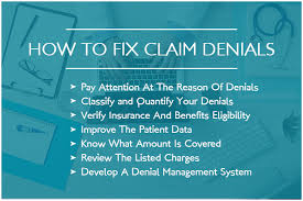 Health insurance claim denial reasons. How To Fix Claim Denials Best Medical Billing Company In India And Usa Medical Billing Outsourcing Companies