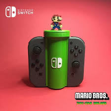 Download 3d Printed Nintendo Switch Joy Con Holder With Storage Room Accessory By Fotis Mint Nintendo Switch Accessories Nintendo Nintendo Switch Games