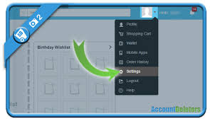 1) tap your account at the top. How To Delete A Wish Account With Pictures