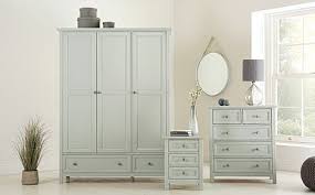 The grey isabella bedroom collection by nero lupo is a delightful blend of rustic casual and traditional styling. Dorset Dove Grey 3 Piece 3 Door Wardrobe Bedroom Furniture Set Furniture And Choice