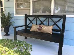 Check spelling or type a new query. Diy Large Porch Bench Add Lots Of Larger Pillows And Maybe Bench Cushion Blankets Porch Furniture Porch Bench Porch Decorating