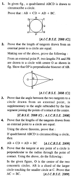 Cbse Board Papers Class 10 Maths Circles Questions 01 This Or That Questions Sample Question Paper Math Vocabulary