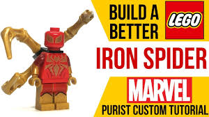 See more related results for. How To Build A Better Lego Iron Spider Minifigure Youtube