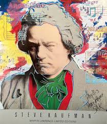 Steve Strickland "crystal Rhythm I" Lithograph