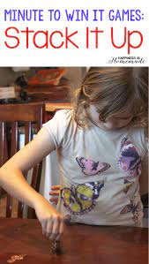 10 Awesome Minute To Win It Party Games Happiness Is Homemade Minute To Win It Games Minute To Win It Kids Party Games