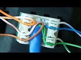 Rj connector comes with eight pins which indicate it can house eight wires inside. How To Wire And Punch Down Rj45 Jack For A Wall Plate Youtube