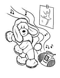 To print the coloring page This Funny Dog Learn To Dance Coloring Page Download Print Online Coloring Pages For Free Color Nimbus