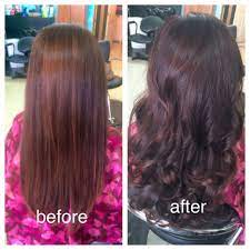 If you want a more complicated color solution, use violet in balayage highlights added to your natural hair color. Brown To Dark Brown With A Hint Of Violet Fall Hair Color For Brunettes Hair Colored Hair Tips