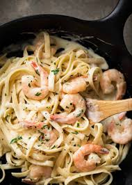 1 / 2 teaspoon dried parsley flakes. Creamy Garlic Prawn Pasta Recipetin Eats