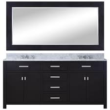 Get 5% in rewards with club o! Water Creation 60 In W X 21 In D Vanity In Espresso With Marble Vanity Top In Carrara White Mirror And Chrome Faucets Madison 60ebf The Home Depot
