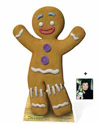 Great gingy the gingerbread man moments from shrek the third. Amazon Com Fan Pack Gingy The Gingerbread Man From Shrek Cardboard Cutout Standee Standup Includes 8x10 20x25cm Photo Toys Games