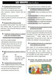 Gs Verbes Et Pronoms Personnels Sujet Exercices En Autonomie Pronom Personnel Sujet Verbe Pronom Personnel