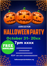 Text message invites · party ideas · perfect for any occasion Free Printable Kids Halloween Party Invitations Templates
