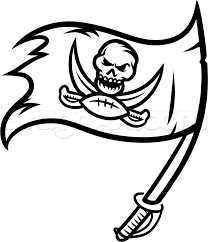 Tampa bay buccaneers, high quality coloring pages with spongebob, patrick star, angry birds, minnie mouse and winx, download and print for free. How To Draw The Tampa Bay Buccaneers Step 8 Tampa Bay Buccaneers Guided Drawing Puzzle Crafts