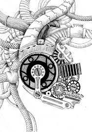 Mechanical Art Google Search Mechanical Art Art Steampunk Drawing