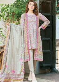 Five Star Printed Lawn Unstitched 3 Piece Suit Fs19 L3 1007b Spring Summer Collection Pakistani Dresses Casual Pakistan Dress Stylish Dresses For Girls