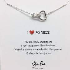 Become your niece's favorite aunt or uncle with niece gifts designed with her in mind. Gift For Niece Delicate Heart Outline Neckalce Heart Etsy Niece Necklace Niece Gifts Niece Jewelry