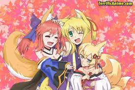 fate stay night anime caster fate extra fate fatestaynight tamamo mon musuquest yukikazepanettone kitsune anime fate anime series